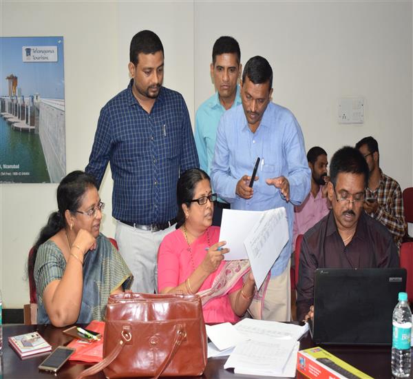 Directorate                                                                                                                                                                                                                                                - World Agrl. Census                                                                                                                                     - Participants from Telangana State contemplating to finalise the Phase-III data                                                                                                                                                                                  - dt.29/04/2019          